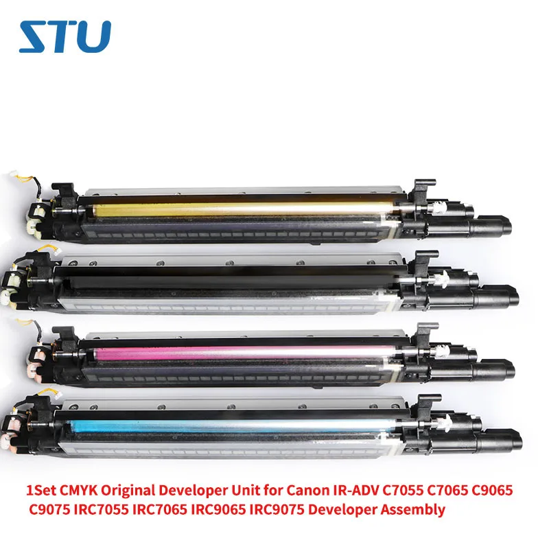 

1Set CMYK Original Developer Unit for Canon IR-ADV C7055 C7065 C9065 C9075 IRC7055 IRC7065 IRC9065 IRC9075 Developer Assembly