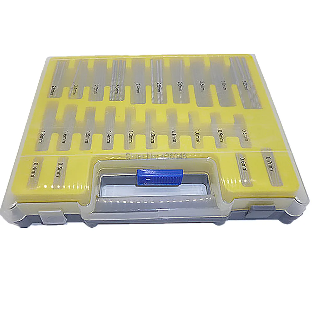 150 Piece Pc Precision Twist Drill Set Sizes 0.4-3.2mm Miniature Micro Mini Bits