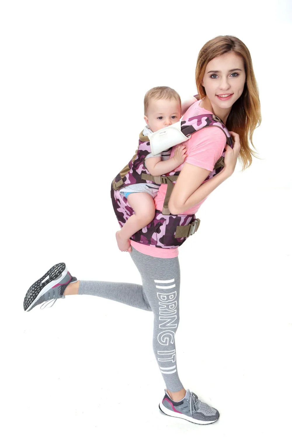 Эргономичный baby Carrier младенческой Детские Hipseat Перевозчик фронтальная эргономичный кенгуру Обёрточная бумага слинг для малыша путешествия 0-36 м