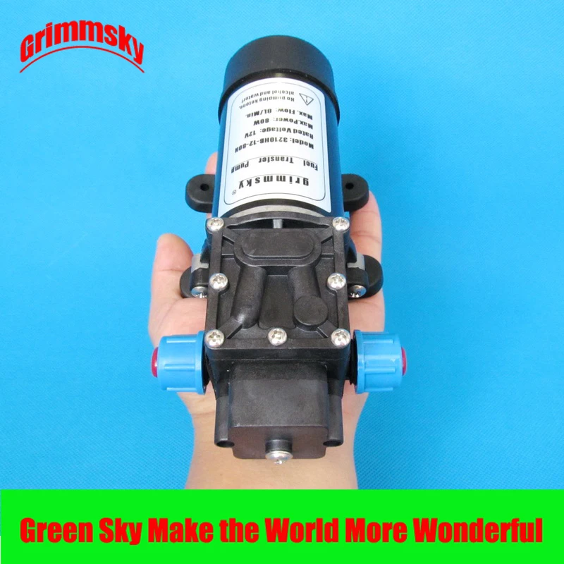 

high flow 8L/Min 80W 12V DC electric oil transfer pump