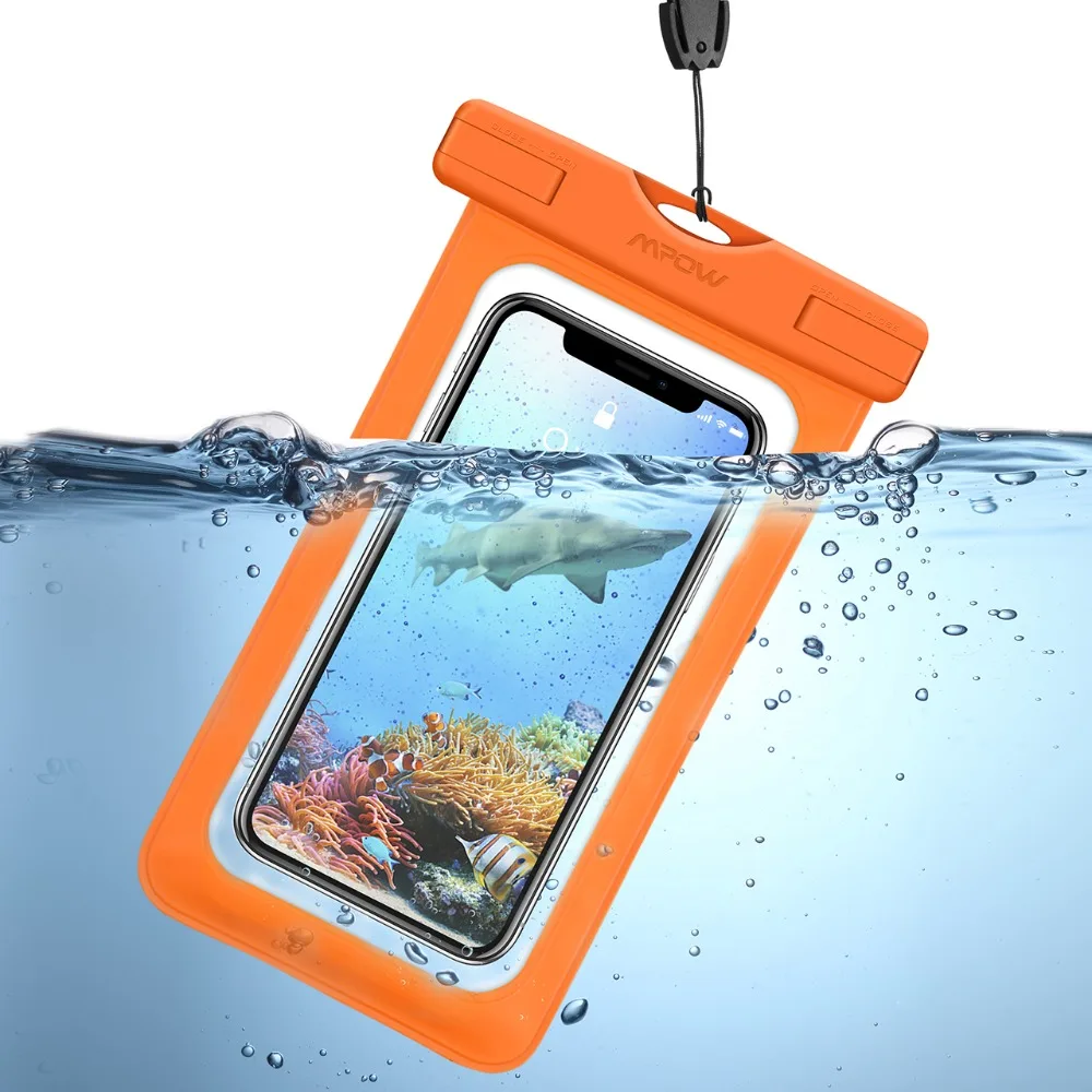 3PCS Mpow IPX8 Waterproof Swimming Bags Phone Universal Smartphone Pouch 4