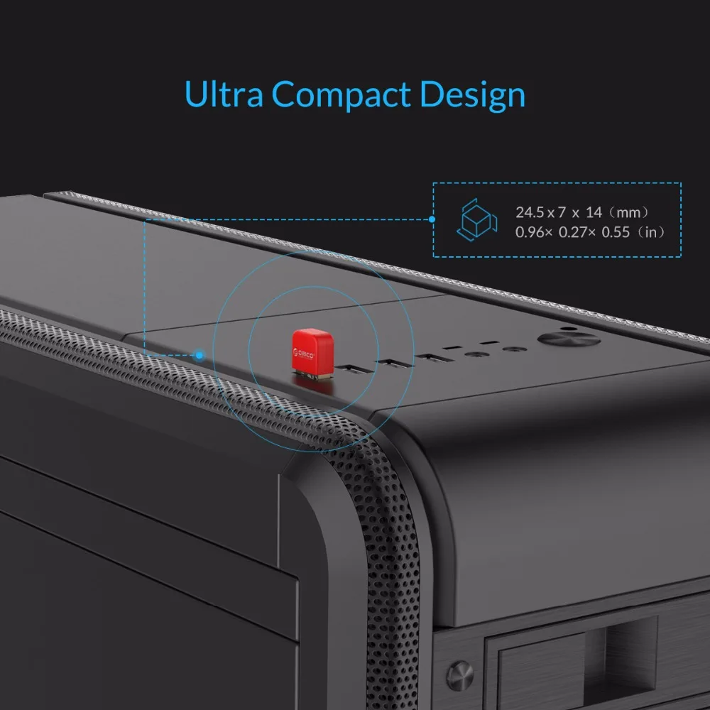 ORICO Bluetooth 4 0 адаптер USB донгл передатчик приемник для ПК компьютера Windows Vista