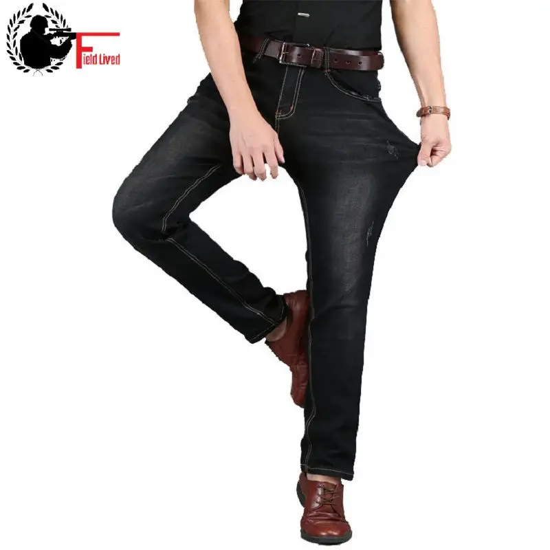 Mens Clothing Large Sizes Mens Stretch Denim Jeans