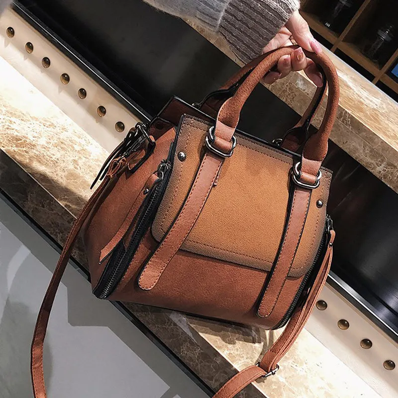 

1 Pcs Women Lady Shoulder Crossbody Bag Vintage PU Leather for Mobile Phone Keys New