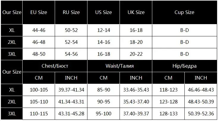XL-3XL