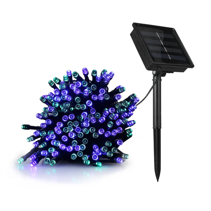 

300 LED Solar String Fairy Lights Waterproof Solar Power 8 Modes Lamp Light Garden Decoration For Christmas New Year Halloween