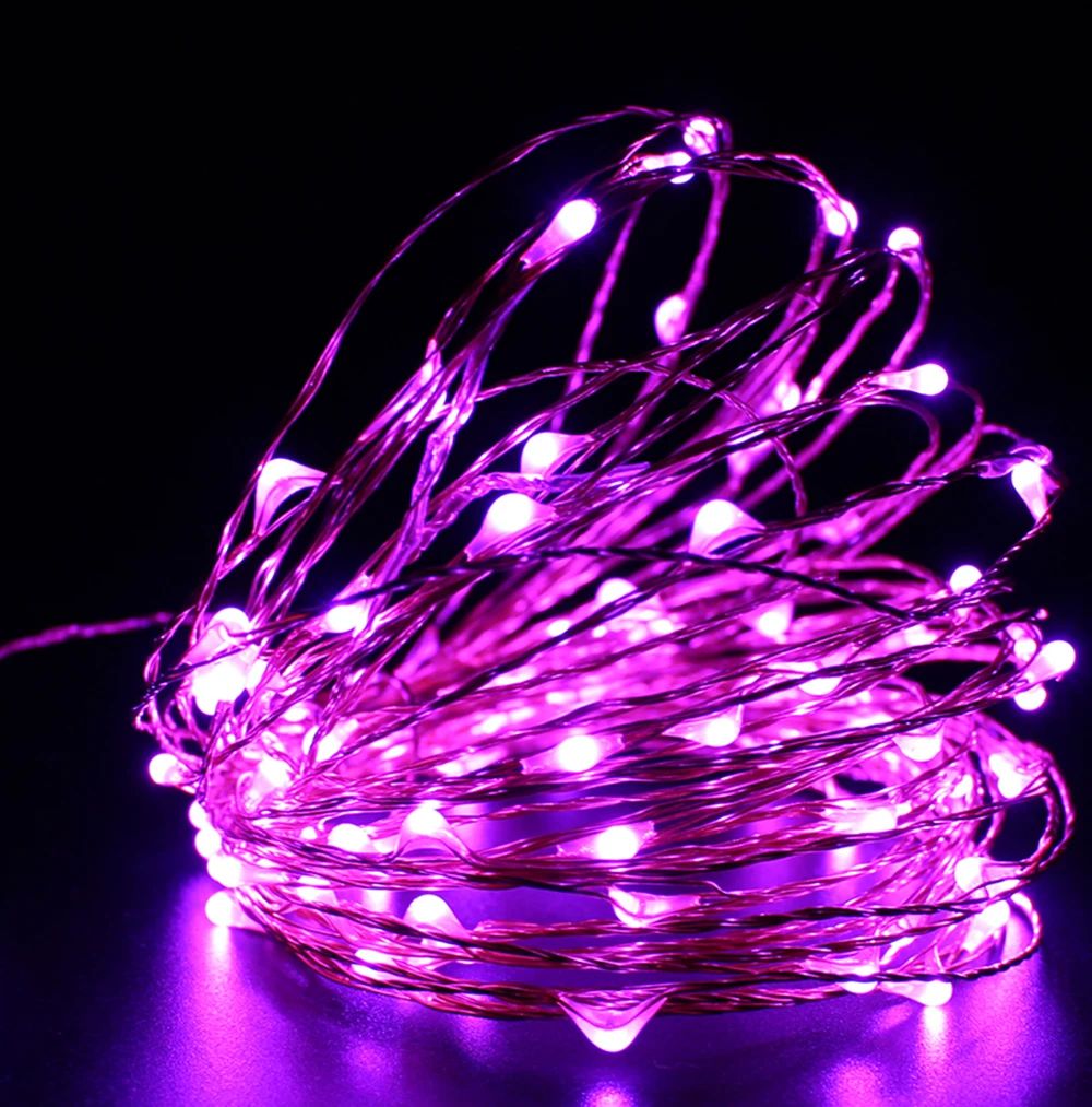 2m 20 Led Copper String Lights Fairy Battery Operated Ultra Led Copper String Lights Fairy
