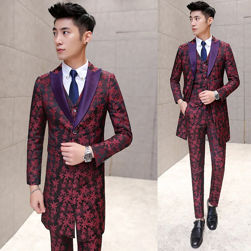 Floral Prom Suits Dress Yy
