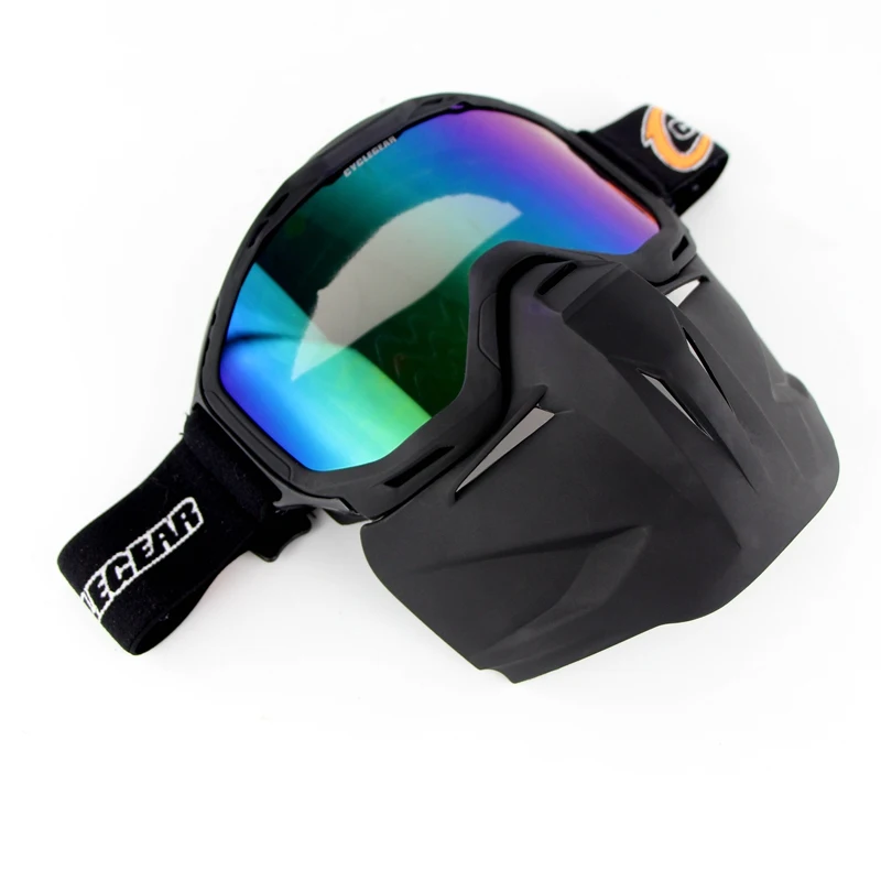 Cyclegear moto rcycle очки с маской moto r велосипед съемный модульный очки moto cross racing gafas occhiali moto CG02