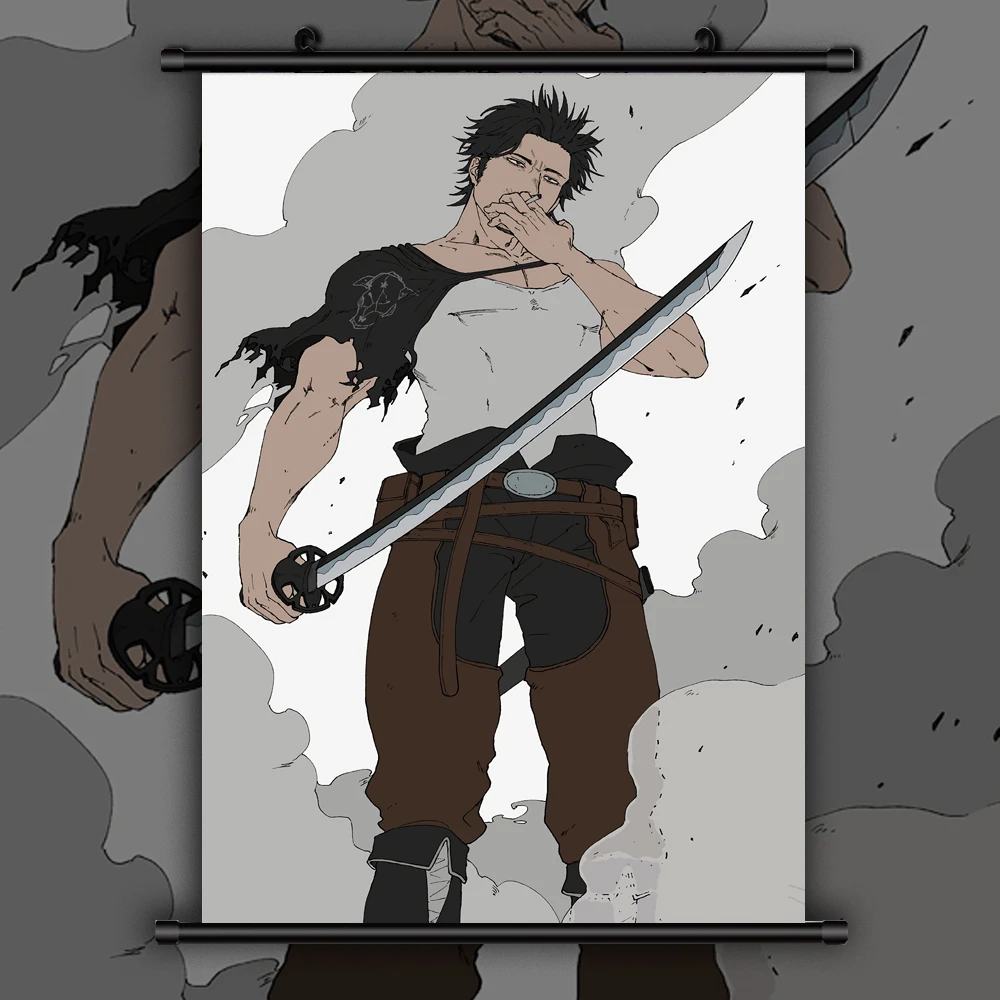 

Black Clover Yami Sukehiro Anime manga wall Poster Scroll
