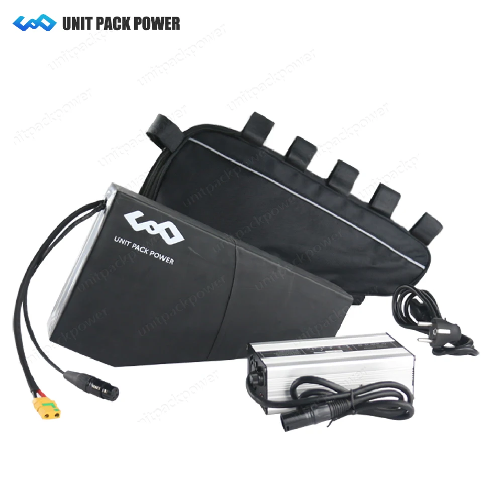 

1500w electric Triangle bag Bateria 52V 20Ah 48v ebike Lithium ion Battery for bafang 750w 1000w TSDZ2 E BIKE bicycle motor