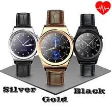 Touchscreen Smart Bluetooth Uhr Pulsuhr Armbanduhr X10 Voll Runde reloj Smartwatch mit MTK2502 Reloje inteligente
