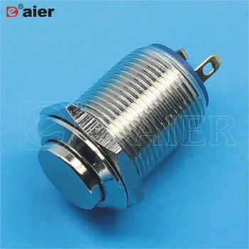 

50PCS GQ12H-10M 12mm metal momentary waterproof electrical push button switch