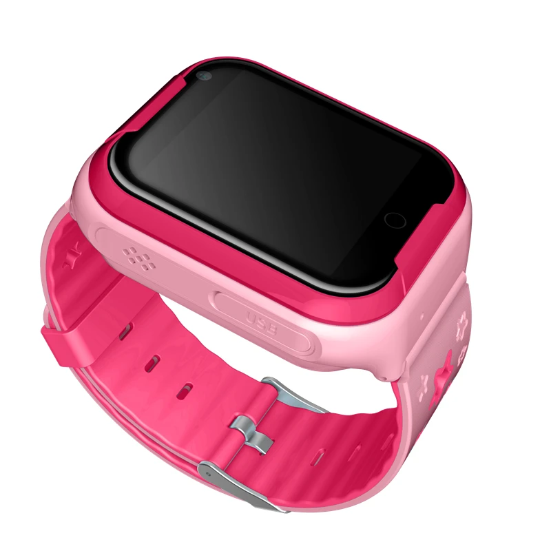 2 Q402 4G Kids GPS Smart Watch Location Device Tracker SOS Call Child Healthy Smart Fitness Safe Baby Smart Watch Touch Screen