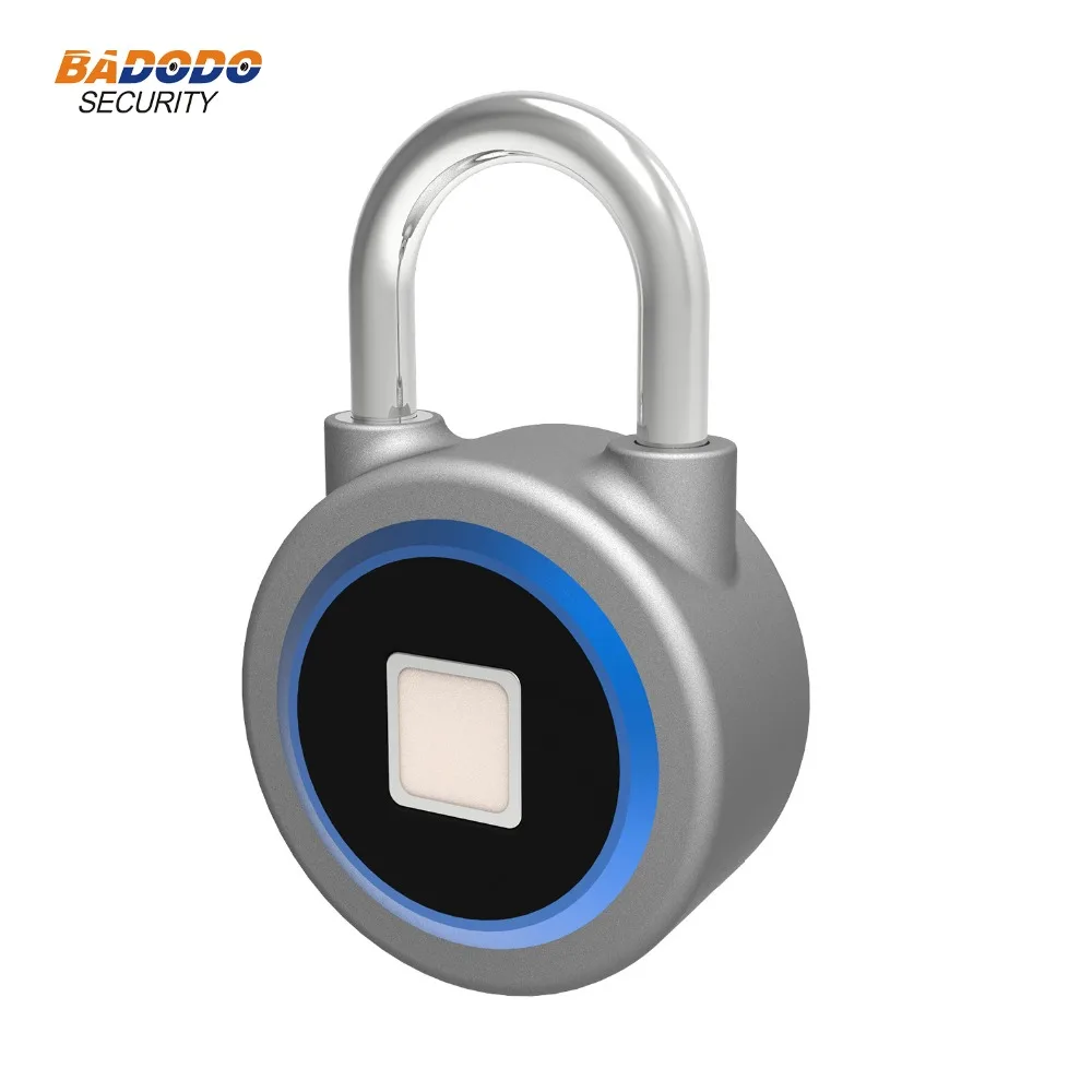 Водонепроницаемый БЕСКЛЮЧЕВОЙ портативный Bluetooth Смарт замок отпечатков пальцев