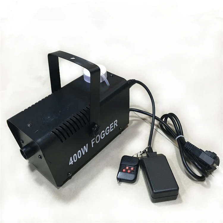 Hot sale mini 400W Wireless remote control fog machine pump dj disco smoke machine wedding party