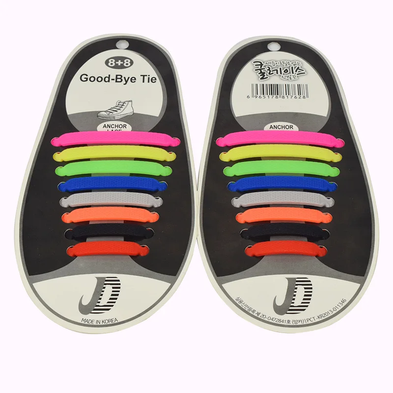 AFashion Store VIP Link Wholesale Shoelace Adult Athletic Running No Tie Shoelaces Elastic Silicone Shoe Lace Children Shoelaces (19)