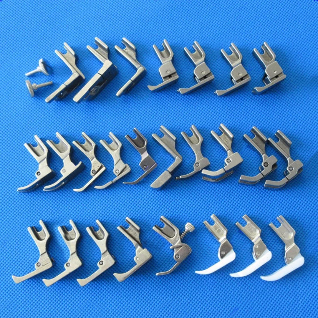 New 25pcs Industrial Sewing Machine Presser Foot for JUKI DDL-5550 8500 8700 9000