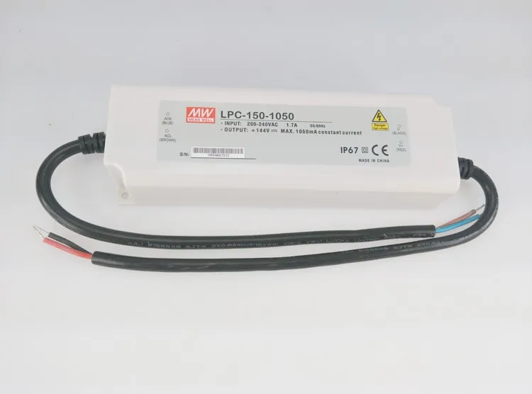 

Original MEAN WELL 150W Single Output Constant Current LED Driver Switching Power Supply LPC-150
