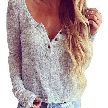 

hirigin Women Long Sleeve Loose Cardigan Knitted Sweater Jumper Knitwear Outwear V neck sexy winter sweater coat women