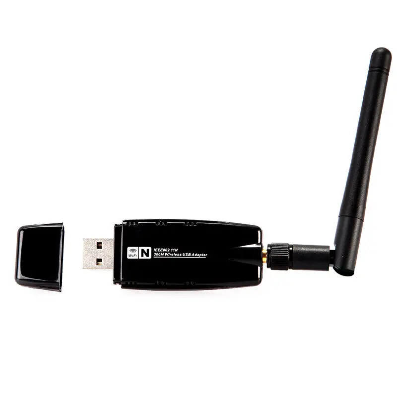 High Speed USB Wireless Adapter 802.11n/g/b 300Mbps WiFi Network Lan Card with antenna For PC Laptop Desktop | Компьютеры и офис