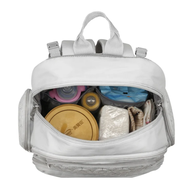 5 Pcs Baby Diaper Bag Large Capacity Baby Care Nappy Bags Multifunction Stroller Hang Tote Mummy Nylon Backpack Mochila BB6029 (7)