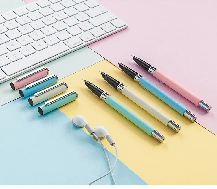 AIHAO ручки для начальной школы ученики пишут письменная ручка 0,38 мм Suckable чернильная ручка канцелярские товары для школы и офиса принадлежности IB02