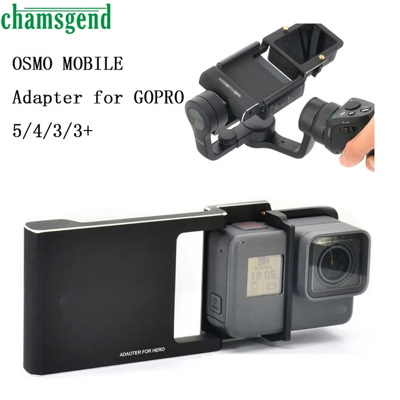 

CHAMSGEND drop shipping Gopro Hero 5 4 3 3+ accessories Adapter for DJI Osmo Zhiyun Z1 Gimbal Camera mar721