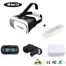 Original Google Cardboard VR BOX II 2.0 VR Virtual Reality 3D Glasses For 4″-6″ Smartphone + White Bluetooth Gamepad