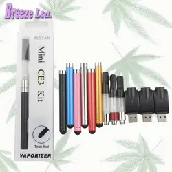 10 шт./лот БУТОН Touch Pen блистер комплект VAPE ручка КБР масла ручки вапоризатора Картридж ручка ce3 распылитель БУТОН Touch батареи электронной