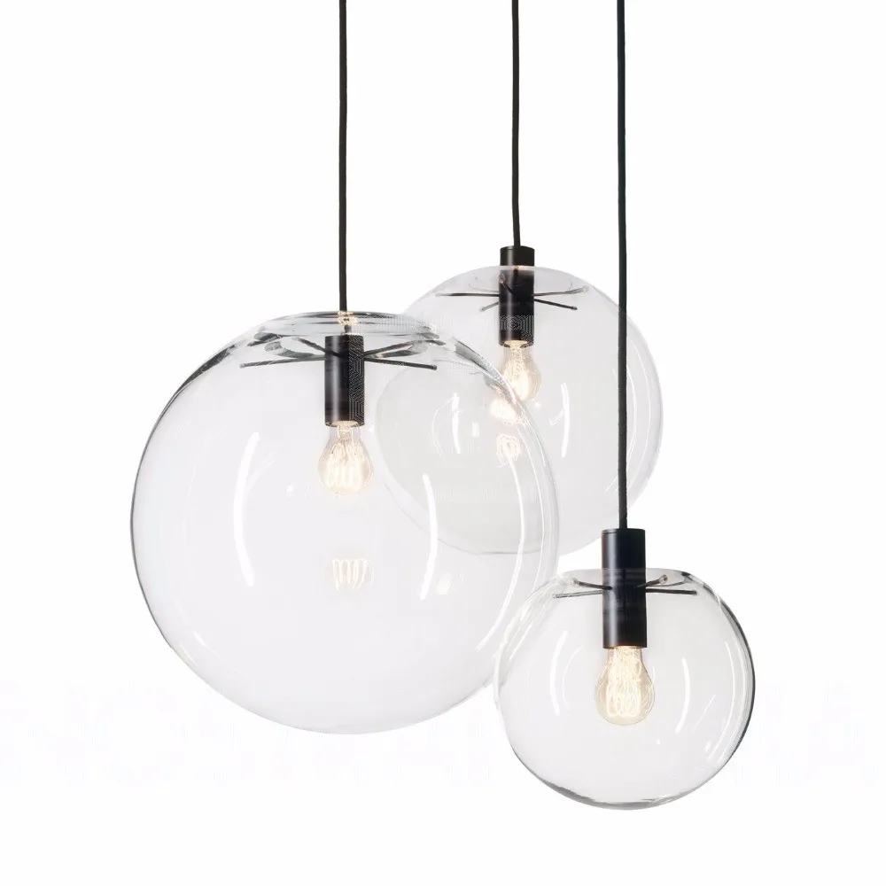 Acquista all'ingrosso online globi di vetro per lampadari da ... Lampadario cucina vetro bianco