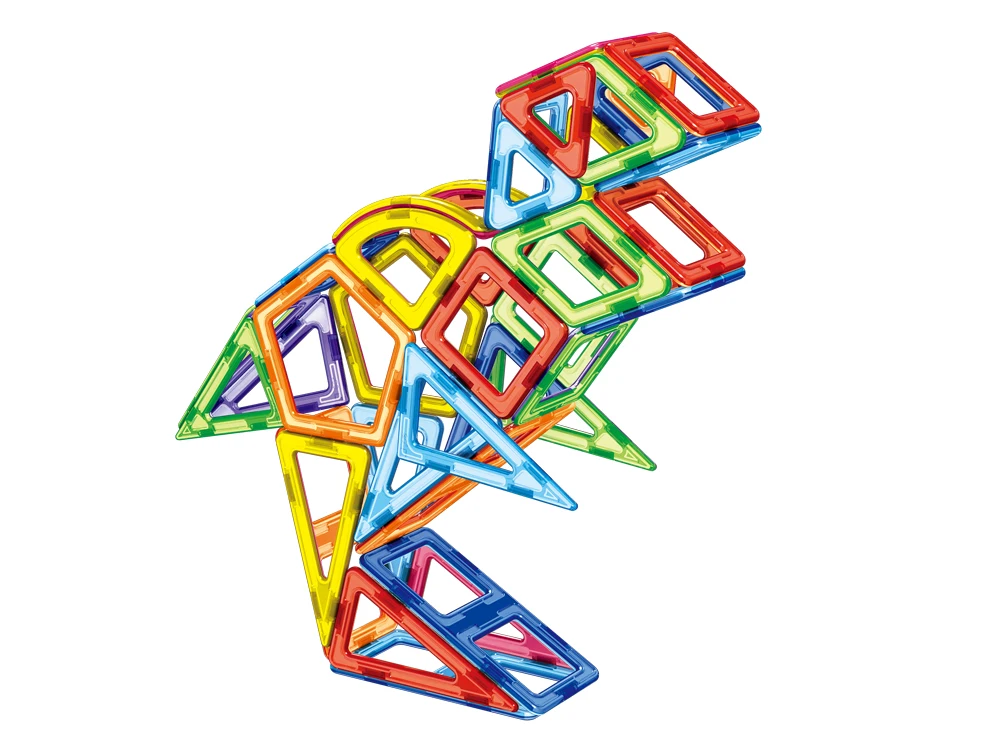 

20Pcs-107Pcs animal models Magnet Building Tiles Magnetic 3D Building Blocks Set for Kids Toddler Educational Stacking Blocks