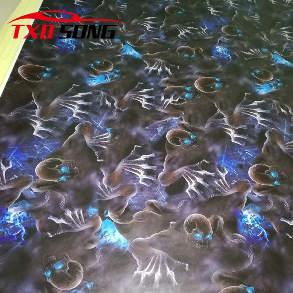 

New size 50CMX200CM/300CM Sticker bomb Vinyl Wrap StickerBOMB Adhesive Cartoon Printed Racing Motorcycle Bike Scooter Bomb Film