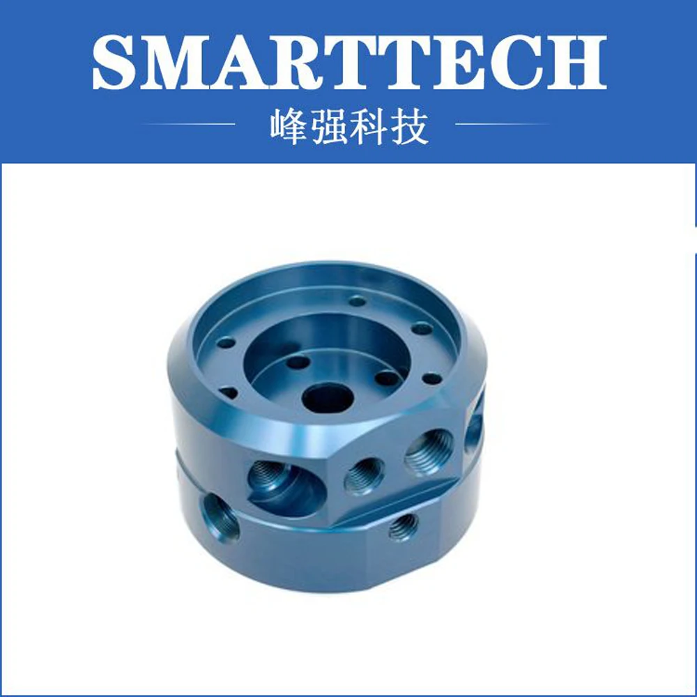 

customized metal part with anodizing