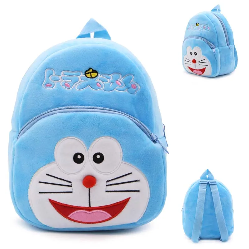 Плюшевый Рюкзак с кроликом; милая плюшевая панда; мягкая детская игрушка; школьная сумка для девочек; подарок для маленьких детей; мультяшное животное для малышей; infantil - Цвет: Синий