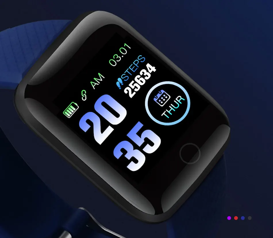 SALFRESA A6 Smart Bracelet Fitness Tracker 1.3 Inch Colorful HD Screen Sport Watch Waterproof IP67 Healthy Tracking Smart Band-4