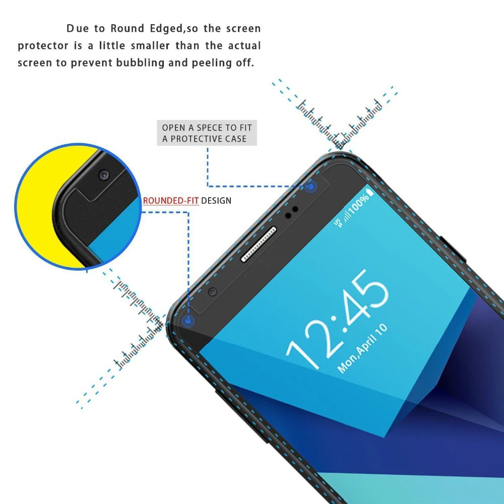 10 шт HD закаленное стекло для Xiaomi redmi 7A 2.5D 0 3 мм Защитная пленка экрана телефона не
