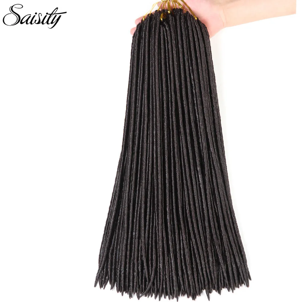 Saisity косички для вязания крючком из искусственного меха 14 &quot18&quot 24