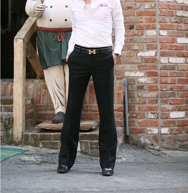 Мужской костюм брюки мужские Деловое платье брюки мужские модные брендовые облегающие брюки прямые брюки от костюма
