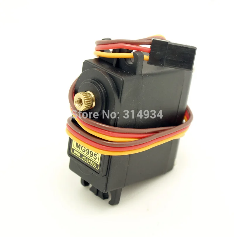 

10pcs/lot - MG995 55g rc Metal gear servo for rc helicopter plane boat car hot mg996r free shipping