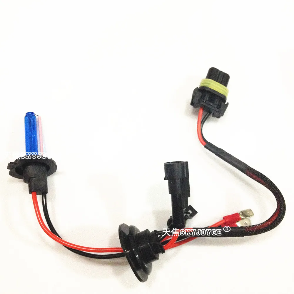 2XAC hid Лампа H1 H3 H7 синий H11 9005 9006 H4 1 зеленый 55 Вт HID светильник лампа SKYJOYCE 3000K 30000K Авто