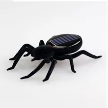 Mini Kit Solar Spider Toys Tarantula Cockroach Solar Energy Power Robot Bug Grasshopper Educational Gadget Toy