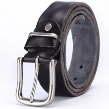 2017 neue heiße designer gürtel männer hohe qualität luxus ceintures cintos 100% real rindleder-echtes leder lässig full grain cowboys