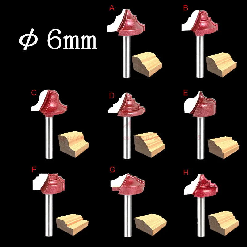 

6mm shank,CNC solid carbide woodworking insert router bit,tungsten steel wood milling cutter,cupboard engraving knife,wood tools