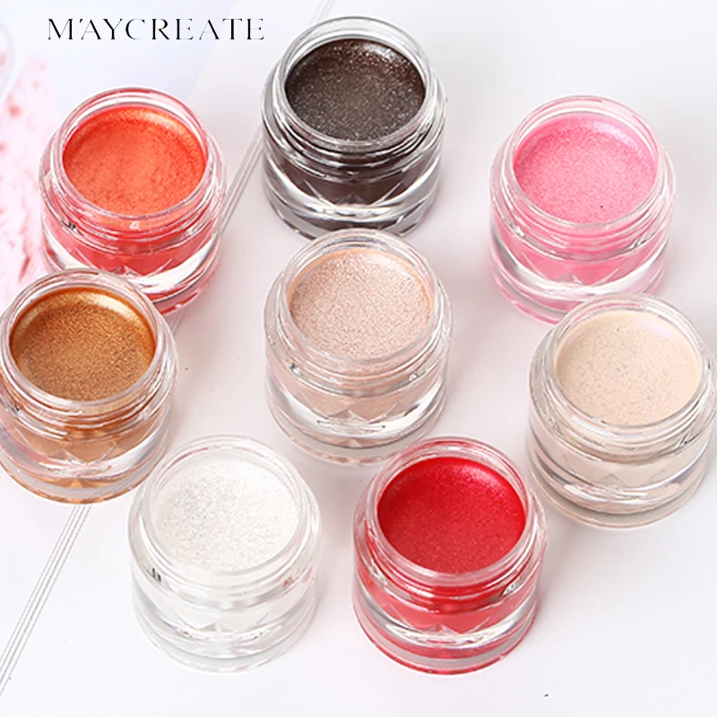 30 Color Shimmer Loose Eye Shadow Powder Makeup Pigment Waterproof