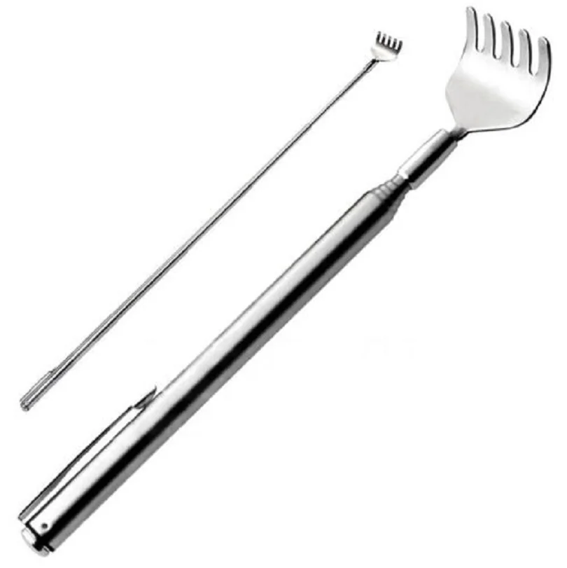FD2644 Chic Stainless Steel Back Scratcher With Telescoping Handle