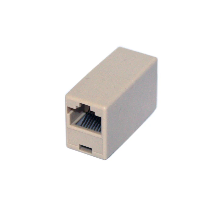 Rj45 cable end to end double connector cable