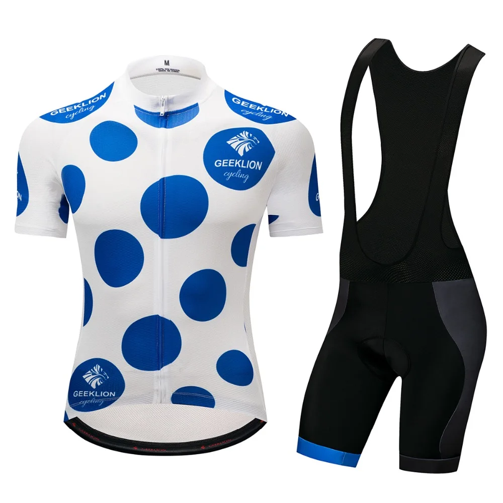 

Geeklion Breathable Quick Dry Bicycle Summer Sportswears High Quality Custom Cycling Jerseys Bicycle Clothing Maillot