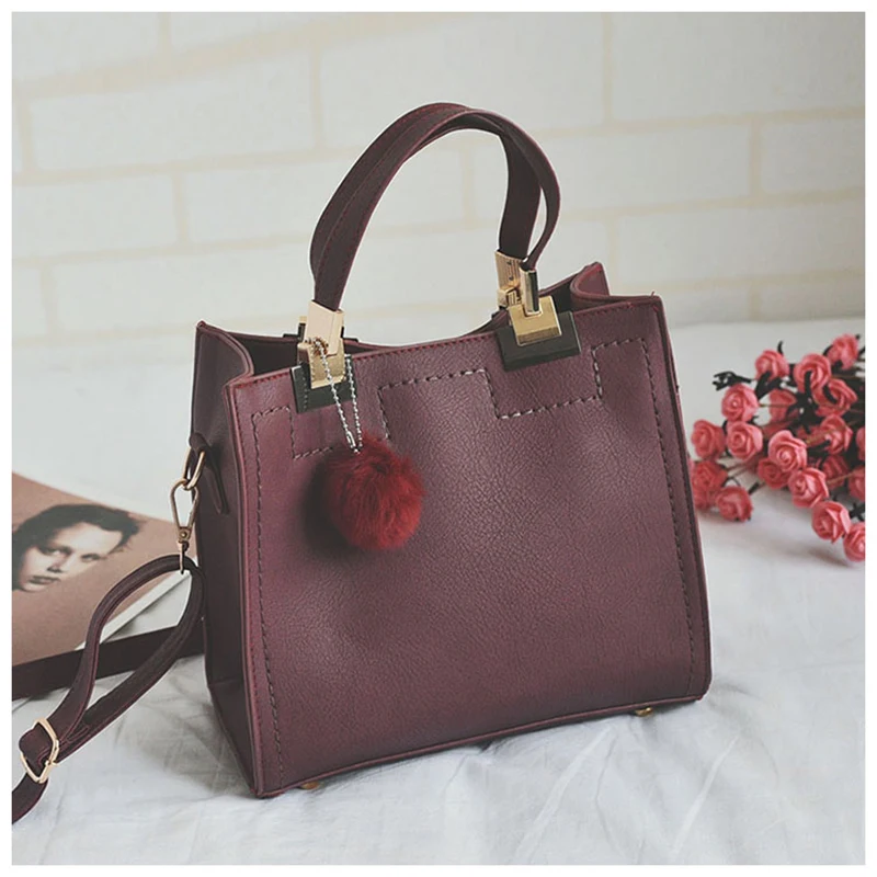 

Fashion Leather Handbags Women Casual Tote Bags atmosphere Vintage Women Handbags Ladies Crossbody Bags