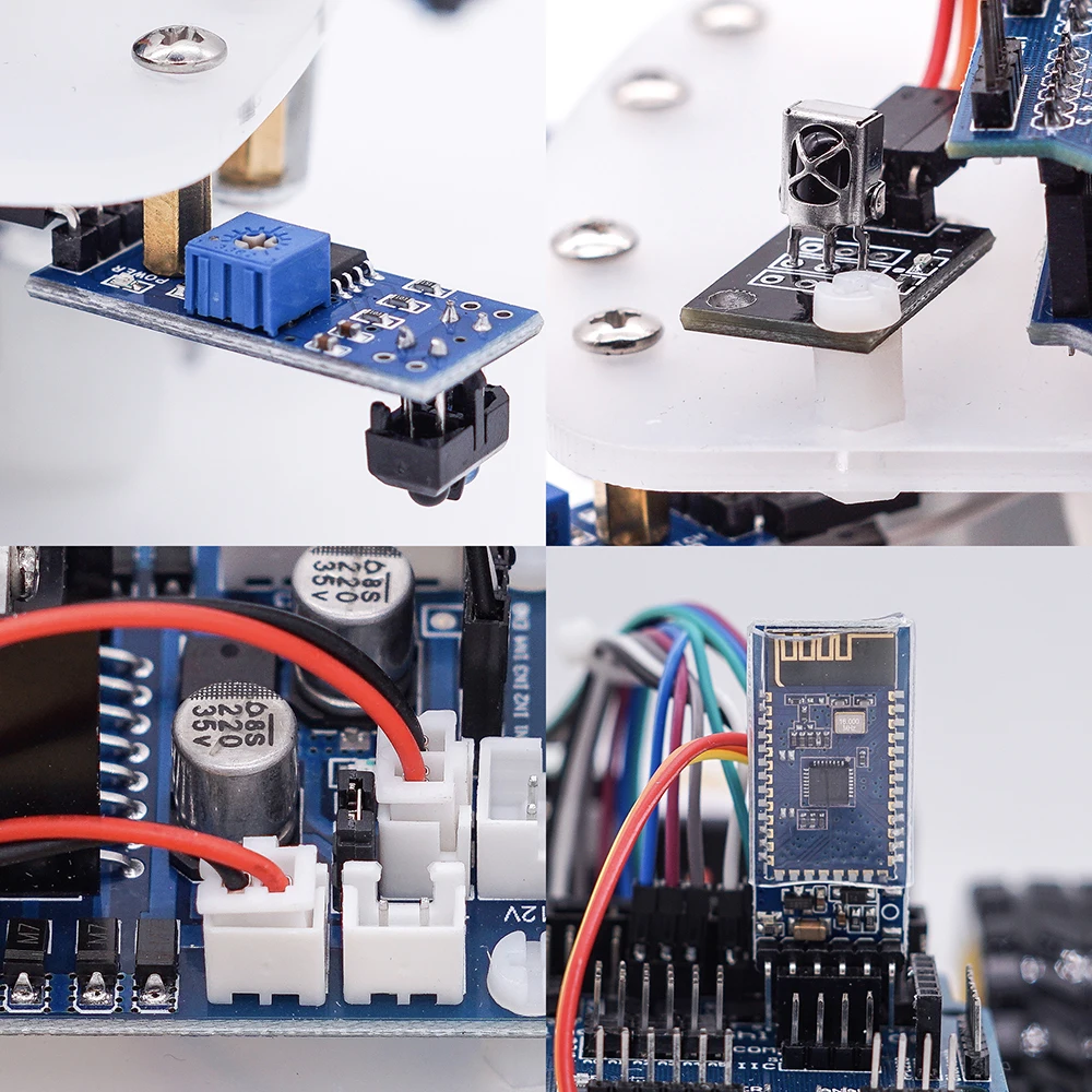 OSOYOO 2WD робот автомобиль стартовый набор для UNO R3 Arduino проект развивающая смарт-игрушка автомобиль Роботизированный набор